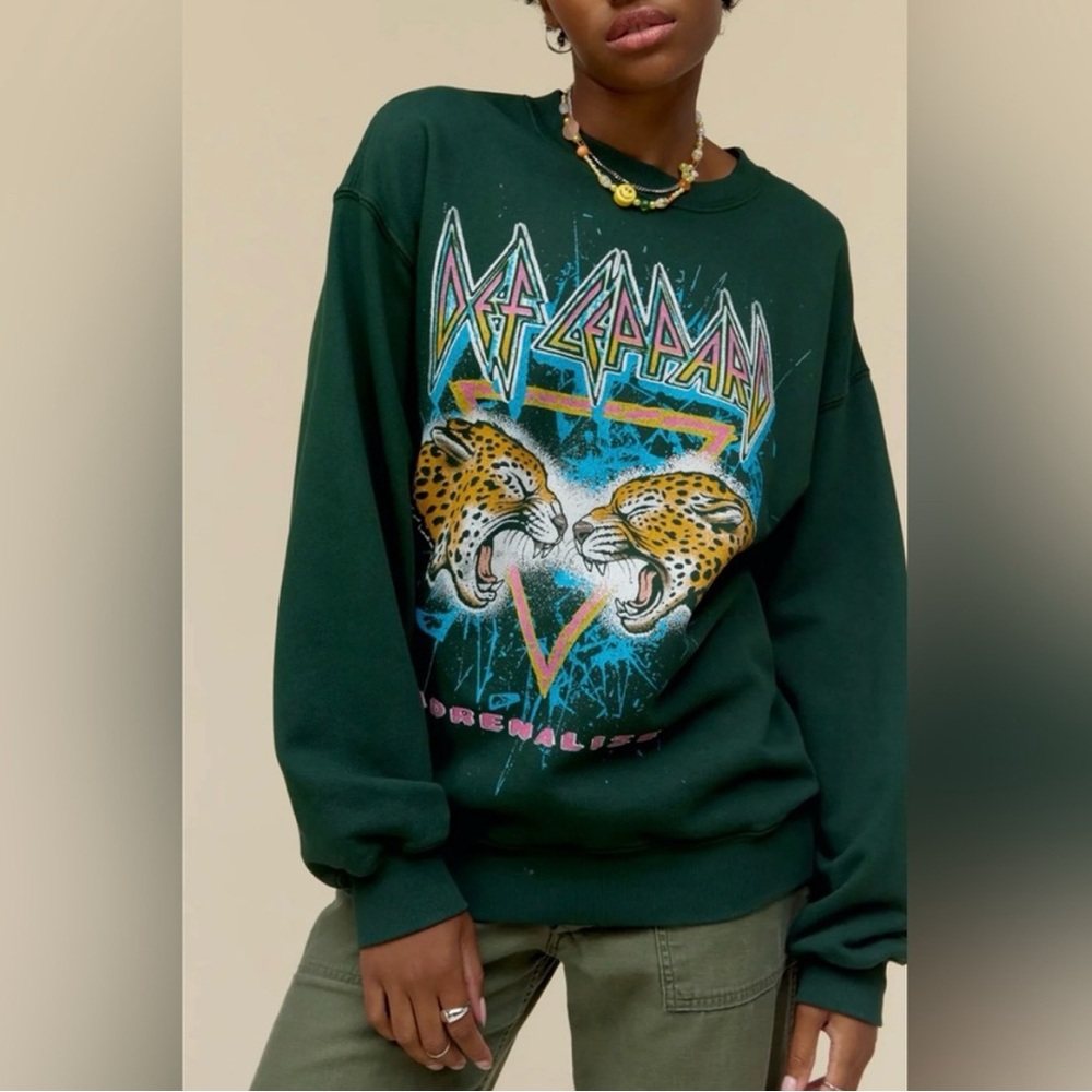 🆕 Daydreamer Def Leppard Adrenalize Sweatshirt